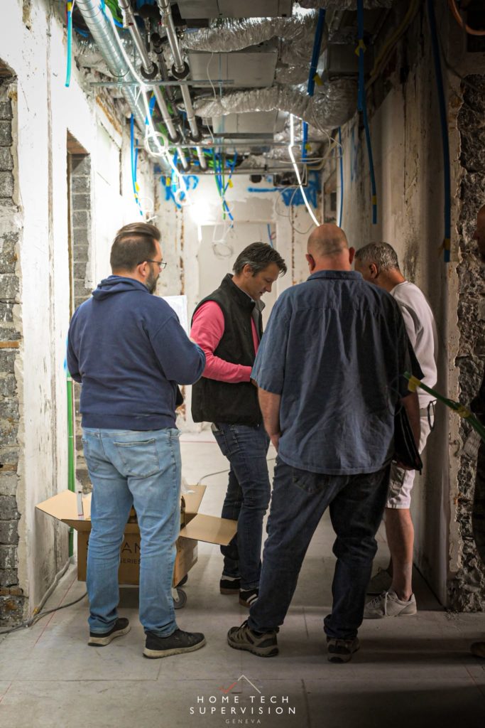 Réunion de chantier – coordination des corps de métier