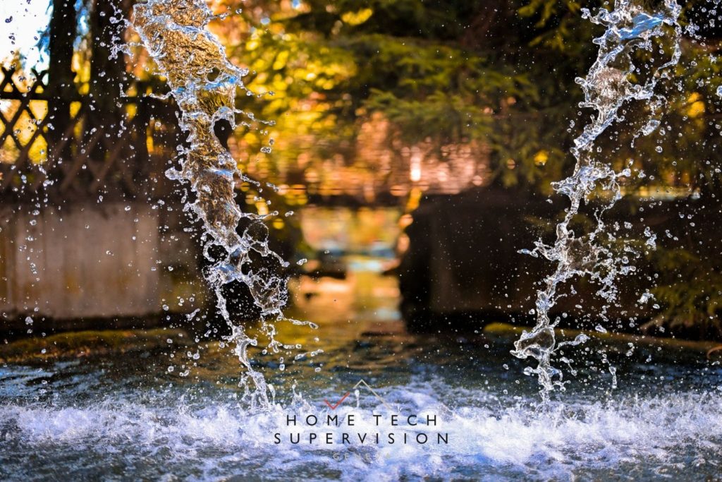 Fontaine du jardin du chalet